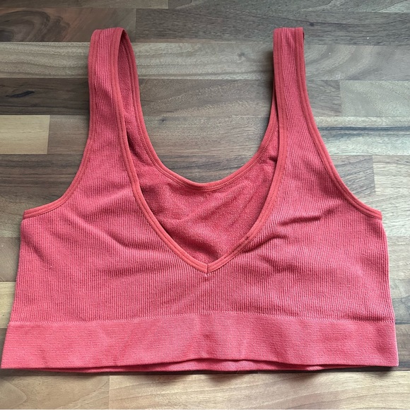 C’est moi M/L bamboo reversible bralette red - Picture 2 of 3
